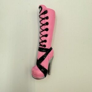 Monster High Wave 1 Draculaura Doll RIGHT Shoe/Boot/Heel Replacement G1 First‎